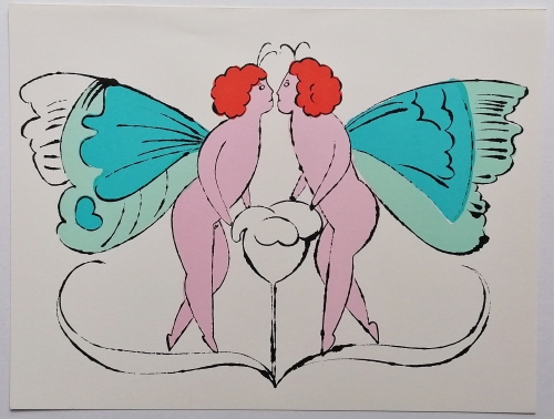 Andy Warhol - AU FOND DE MON JARDIN IV