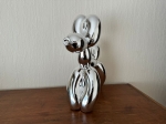 Jeff  Koons (after) - Balloon dog (silver).