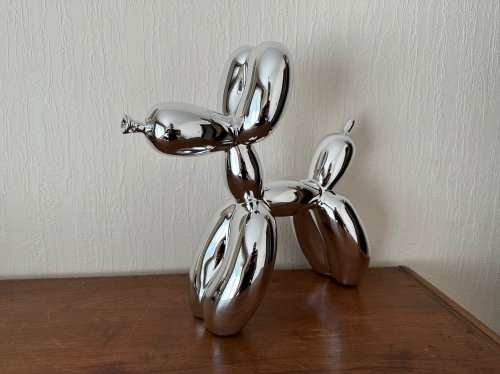 Jeff  Koons (after) - Balloon dog (silver).