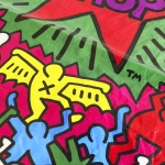 Keith Haring  - Pop Shop Bag - Original 80's