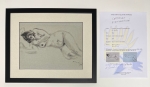 Guillaume Corneille - Tilly - Deux dessins originaux, 1945