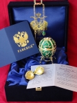 House of Faberge  - Imperial Egg - gold finished 24