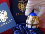 House of Faberge  - Imperial Egg - gold finished 24