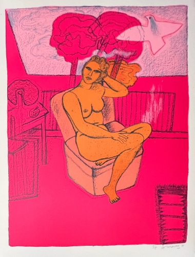 Guillaume Corneille - Antieke lithografie: 