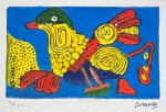 The multicoloured bird, Aquagravure