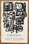 Guillaume Corneille - Affiche Lithographique, Antibes, 1963