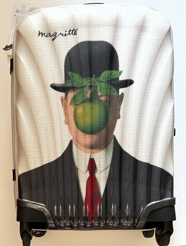 Rene Magritte - Limited edition suitcase Samsonite Cabin 36L Magritte
