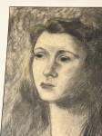 Guillaume Corneille - Portrait au pastel de 1946