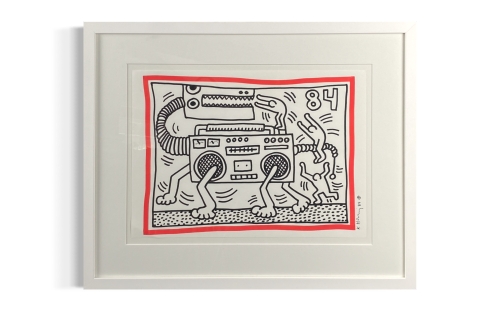 Keith Haring  - Originele Tekening