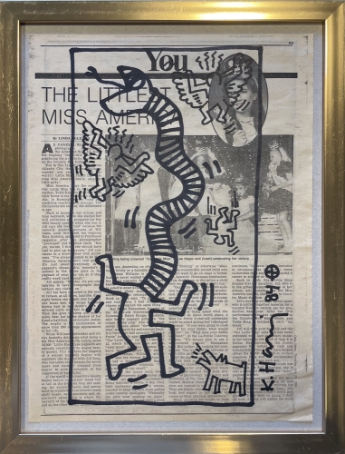 Keith Haring  - Daily News 1984 II