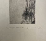 James Ensor - Menu Pour Charles Vos