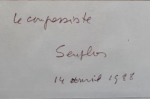 Michel Seuphor - Le componiste