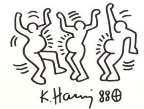 Keith Haring  - zonder titel