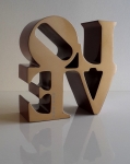 Robert Indiana (after) - Love (Rouge et Or)