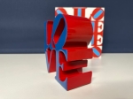 Robert Indiana (after) - LOVE - Robert Indiana After - Blue