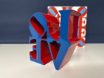 Robert Indiana (after) - LOVE - Robert Indiana After - Blue
