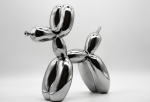 Jeff Koons - Chien ballon gris