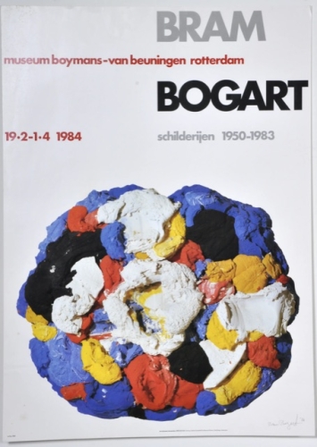 Bram Bogart - Muse Boymans - Van Beuningen Rotterdam, 1984