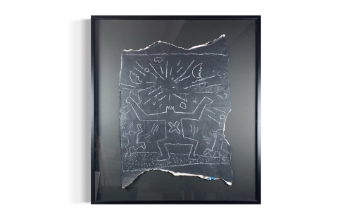 Keith Haring  - Dessin de mtro