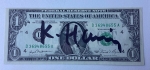 banknote, hand signed