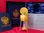 House of Faberge  - Imperial Egg - gold finished 24