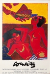 Guillaume Corneille - Grote poster met werkplaatsstempel: 
