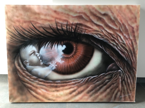 Ronny Van Dierendonck - Oog met baby