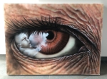 Eye with baby