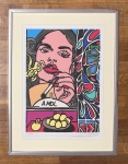 Franco Bonvi - Litho gesigneerd  :Van mij; injelist