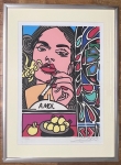Franco Bonvi - Litho gesigneerd  :Van mij; injelist