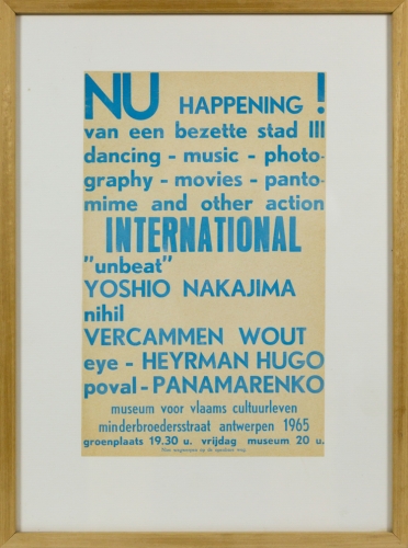 Panamarenko  - Happening international affiche